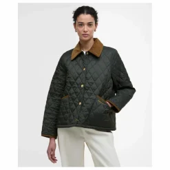 Clearance Barbour Veste Matelassée Icons Liddesdale | Vert foncé