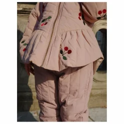 Enfant Konges Sløjd Manteaux, Blousons*Veste Matelassée Juna Cerises |