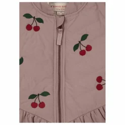 Enfant Konges Sløjd Manteaux, Blousons*Veste Matelassée Juna Cerises |