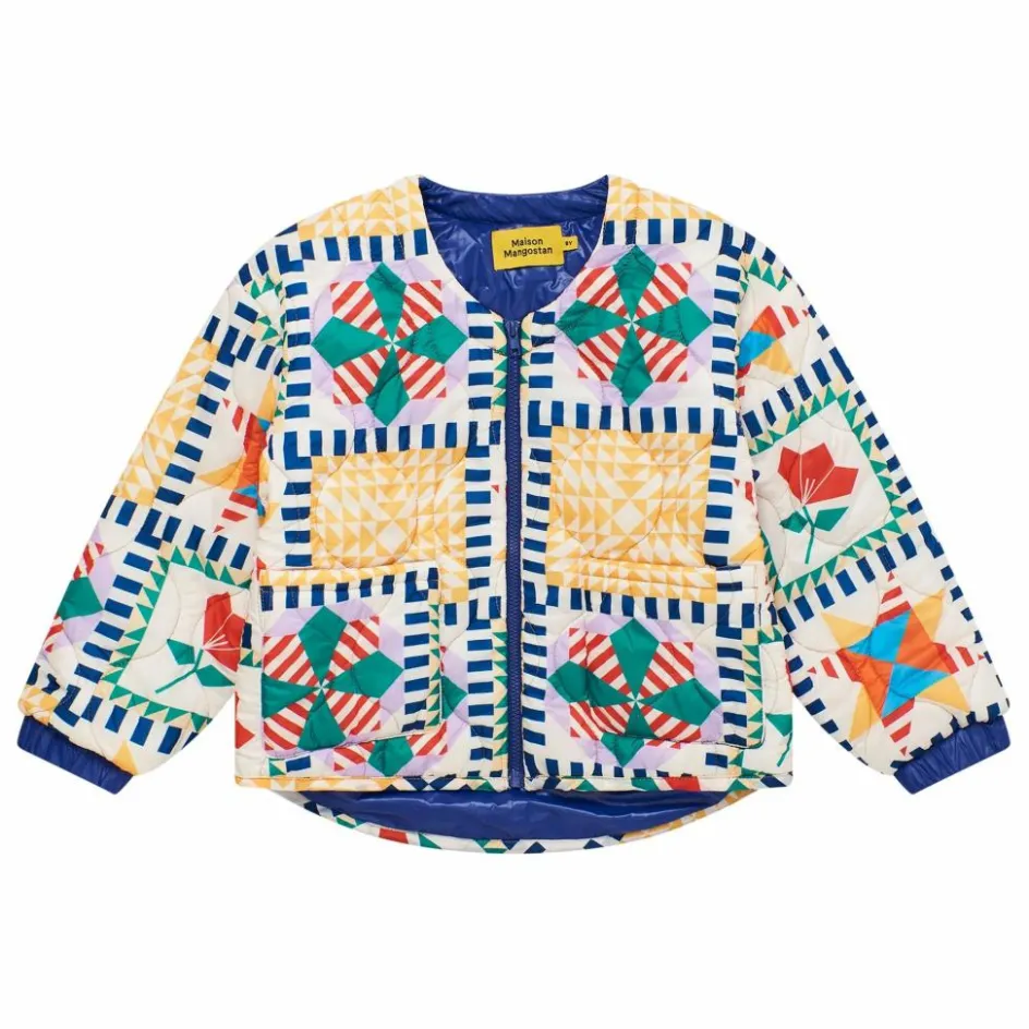 Enfant Maison Mangostan Manteaux, Blousons|Manteaux, Blousons*Veste Matelassée Patchwork |