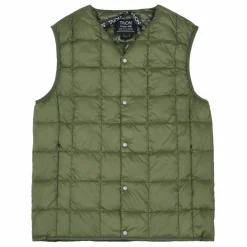 Outlet Taion Veste Matelassée Sans Manches | Vert olive