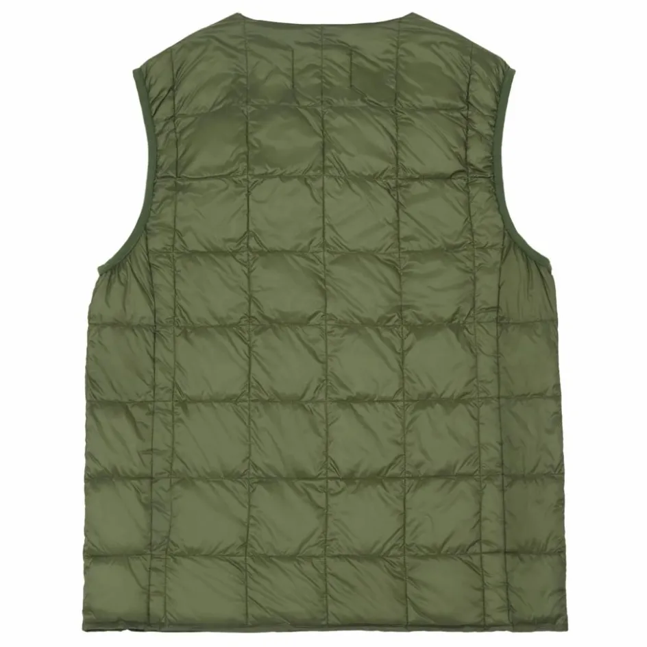Outlet Taion Veste Matelassée Sans Manches | Vert olive