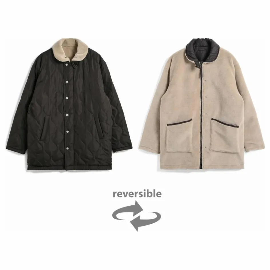 Outlet Taion Veste Militaire Réversible N-1 | Chocolat