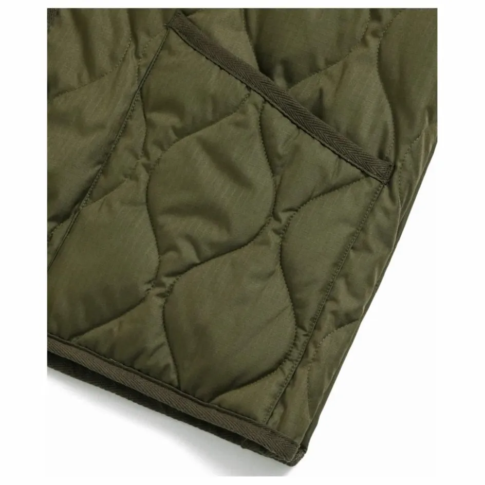 Hot Taion Veste Militaire Sans Manche Unisexe Col V | Olive