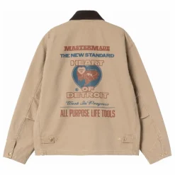 Outlet Carhartt WIP Veste OG Arcan Graphic Coton Bio | Beige