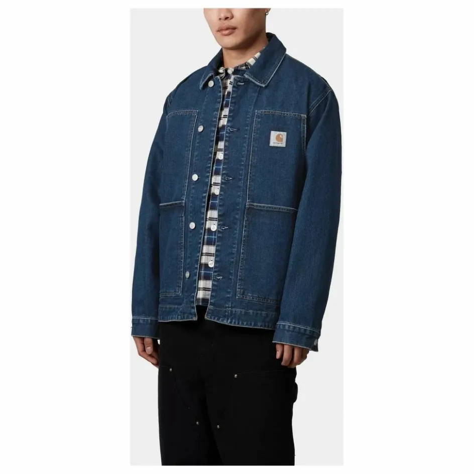 Best Veste OG Double Front Denim Coton Bio | Homme Doudounes, Parkas, Vestes