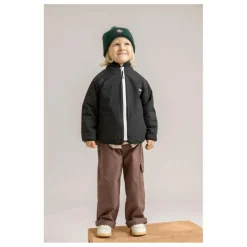 New Flotte Veste Polaire Réversible Monceau Léopard Fibres Recyclées | Noir