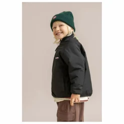 New Flotte Veste Polaire Réversible Monceau Léopard Fibres Recyclées | Noir