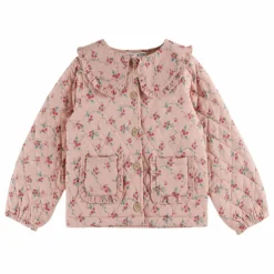 Enfant Emile et Ida Manteaux, Blousons, Pilotes|Manteaux, Blousons*Veste Quiltée Fleurie |