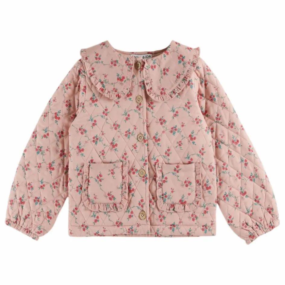 Enfant Emile et Ida Manteaux, Blousons, Pilotes|Manteaux, Blousons*Veste Quiltée Fleurie |