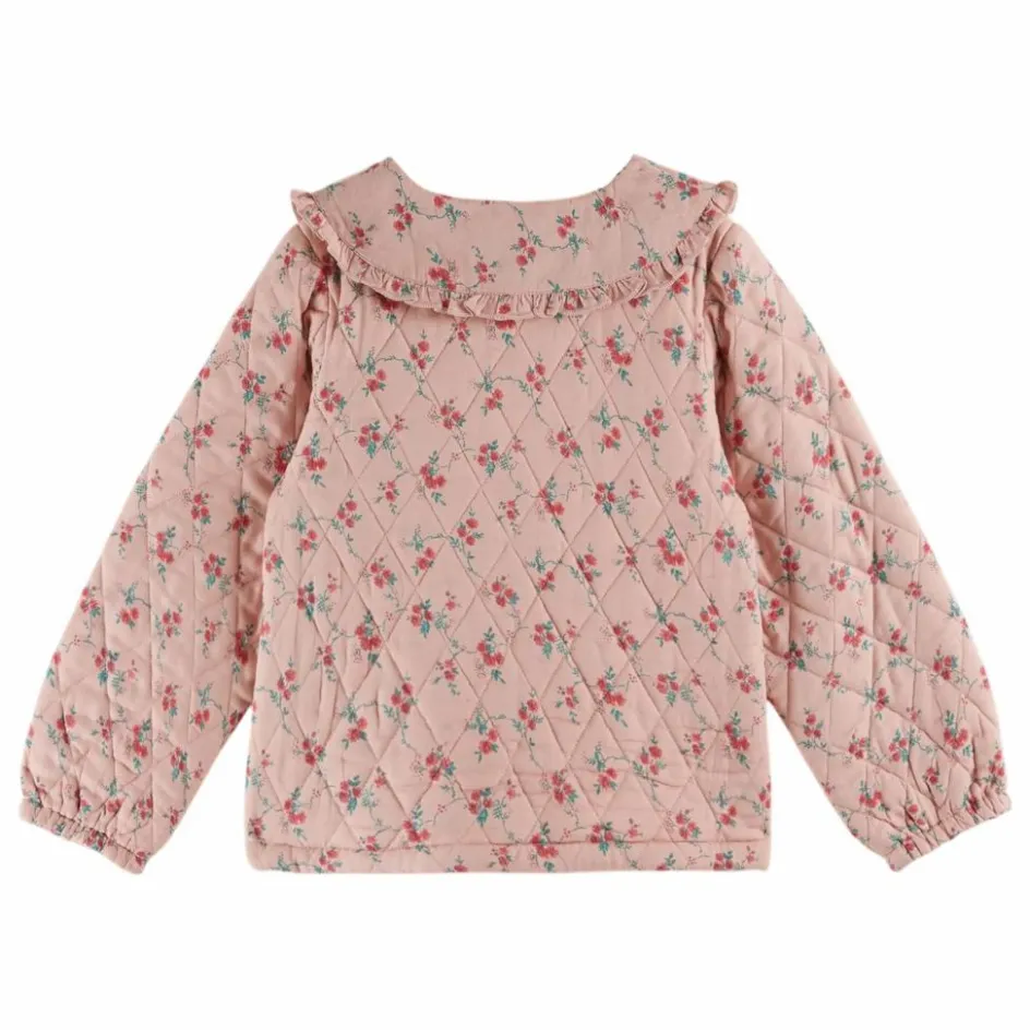 Enfant Emile et Ida Manteaux, Blousons, Pilotes|Manteaux, Blousons*Veste Quiltée Fleurie |