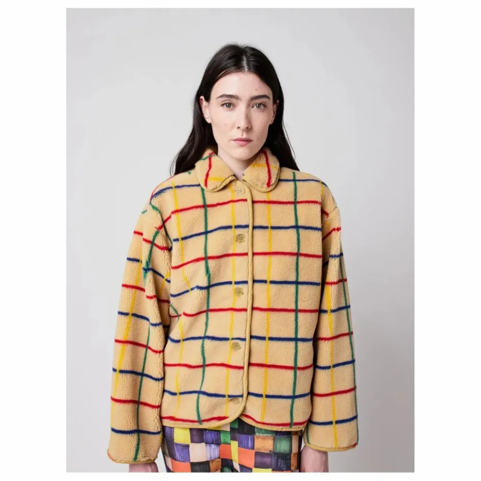 Femme Bobo Choses Vestes, Blousons*Veste Rayée Shearling - Collection Femme |