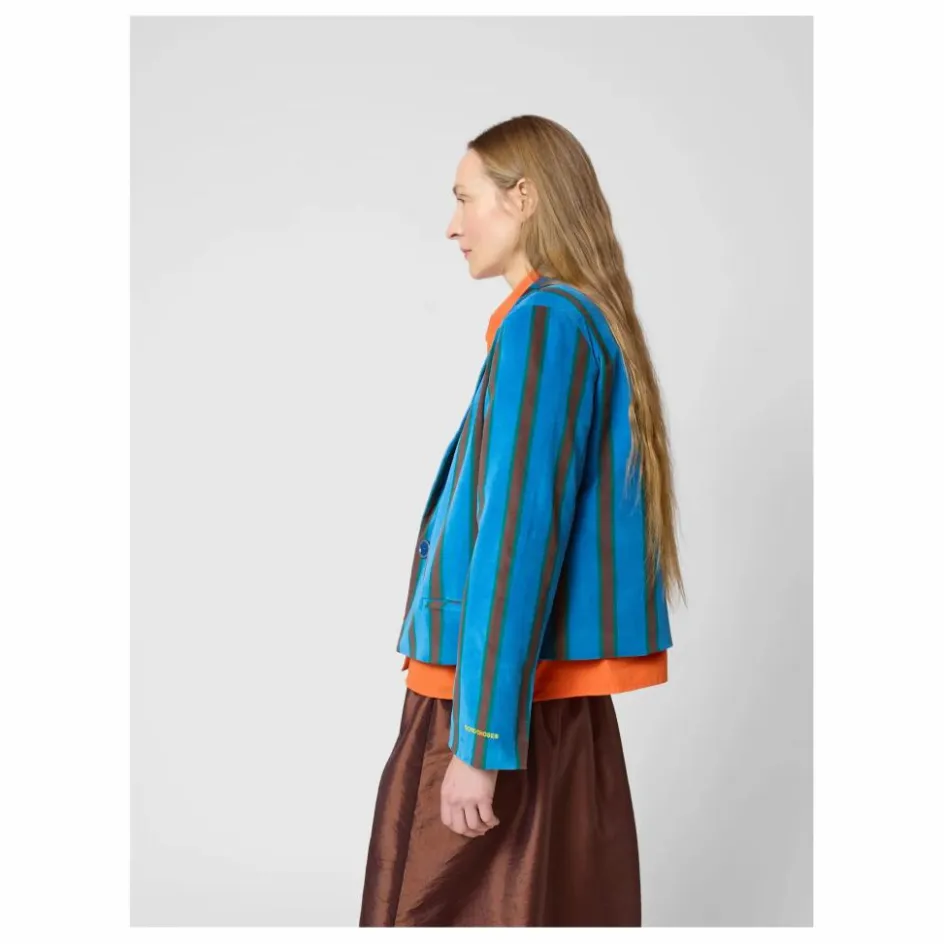 Bobo Choses Veste Rayée Velours - Collection Femme ||Femme Vestes, Blousons