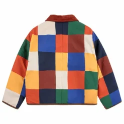 Enfant Bobo Choses Manteaux, Blousons|Manteaux, Blousons*Veste Réversible Carreaux Fibres Recyclées |