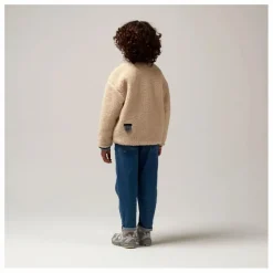 Outlet Gosoaky Veste Réversible Façon Sherpa Sleeping Lion | Beige