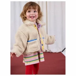 Bobo Choses Veste Réversible Façon Sherpa Fibres Recyclées | Lilas| Manteaux, Blousons, Pilotes