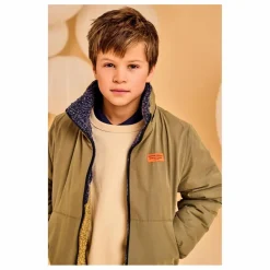 AO76 Veste Réversible Façon Sherpa Gordon ||Enfant Manteaux, Blousons|Manteaux, Blousons