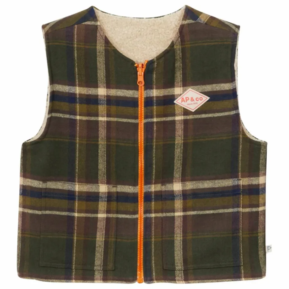 Arsène et Les Pipelettes Veste Réversible Giacomo Sherpa ||Enfant Manteaux, Blousons