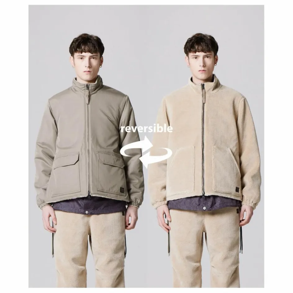 Homme Taion Doudounes, Parkas, Vestes*Veste Réversible Militaire Col Montant |