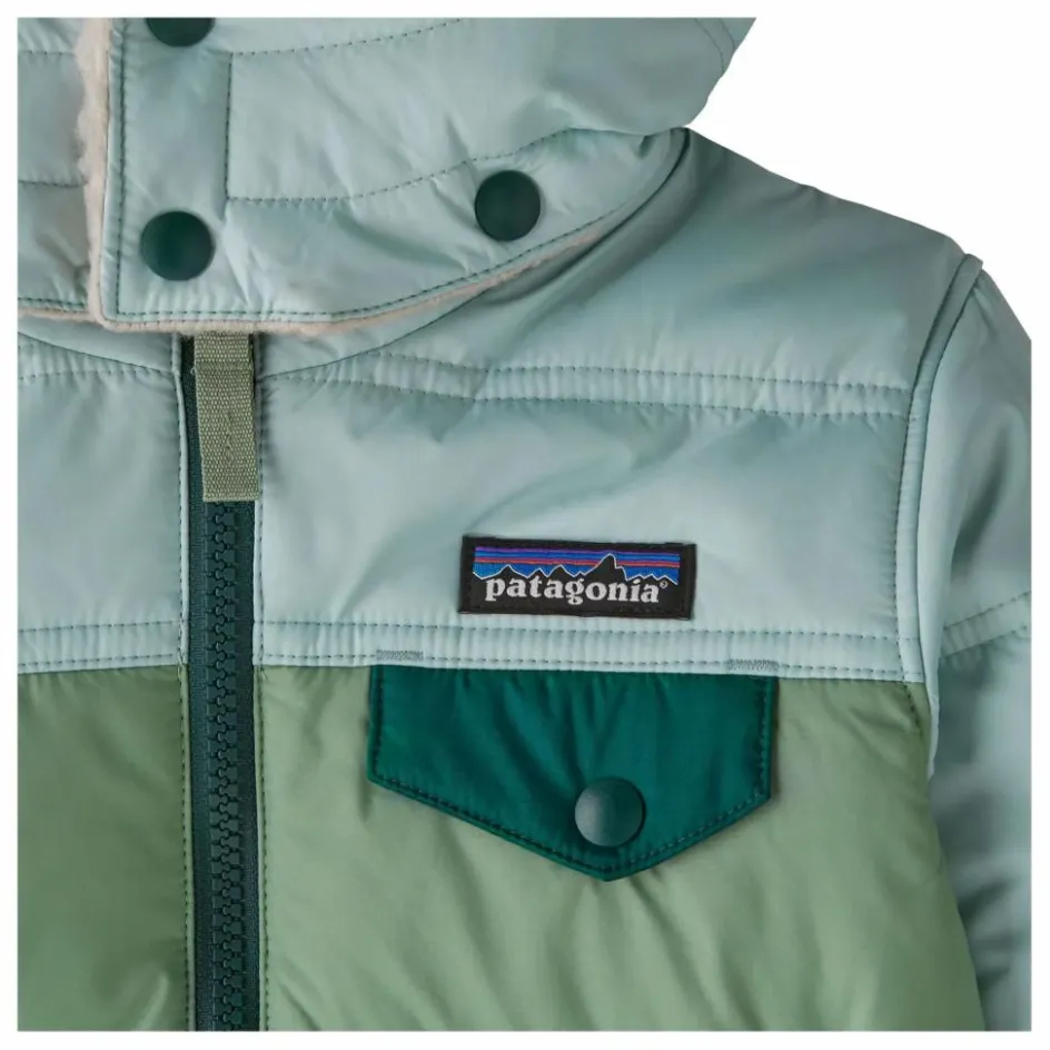 Online Patagonia Veste Réversible Tribbles Fibres Recyclées | Vert pâle