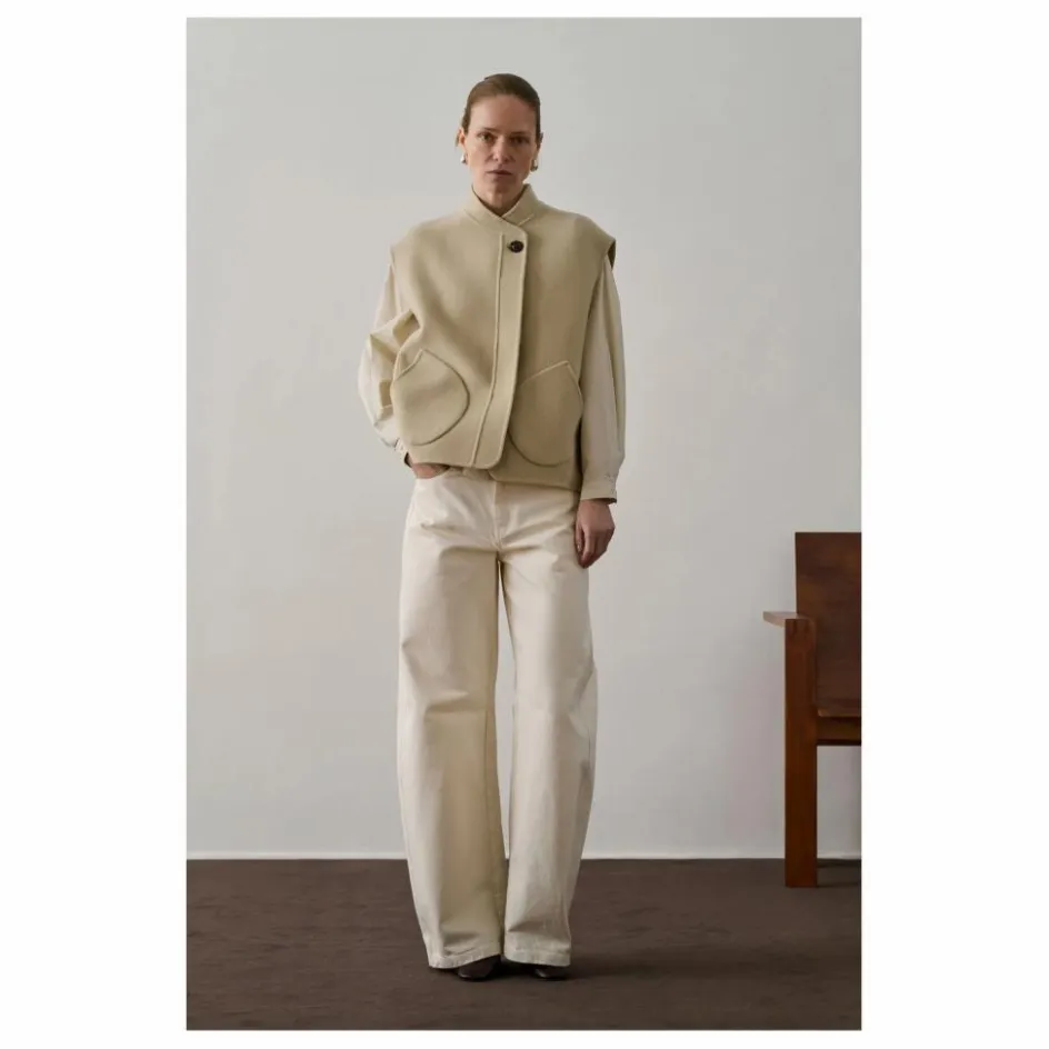 Femme Soeur Vestes, Blousons*Veste Sans Manches Adeline Laine |