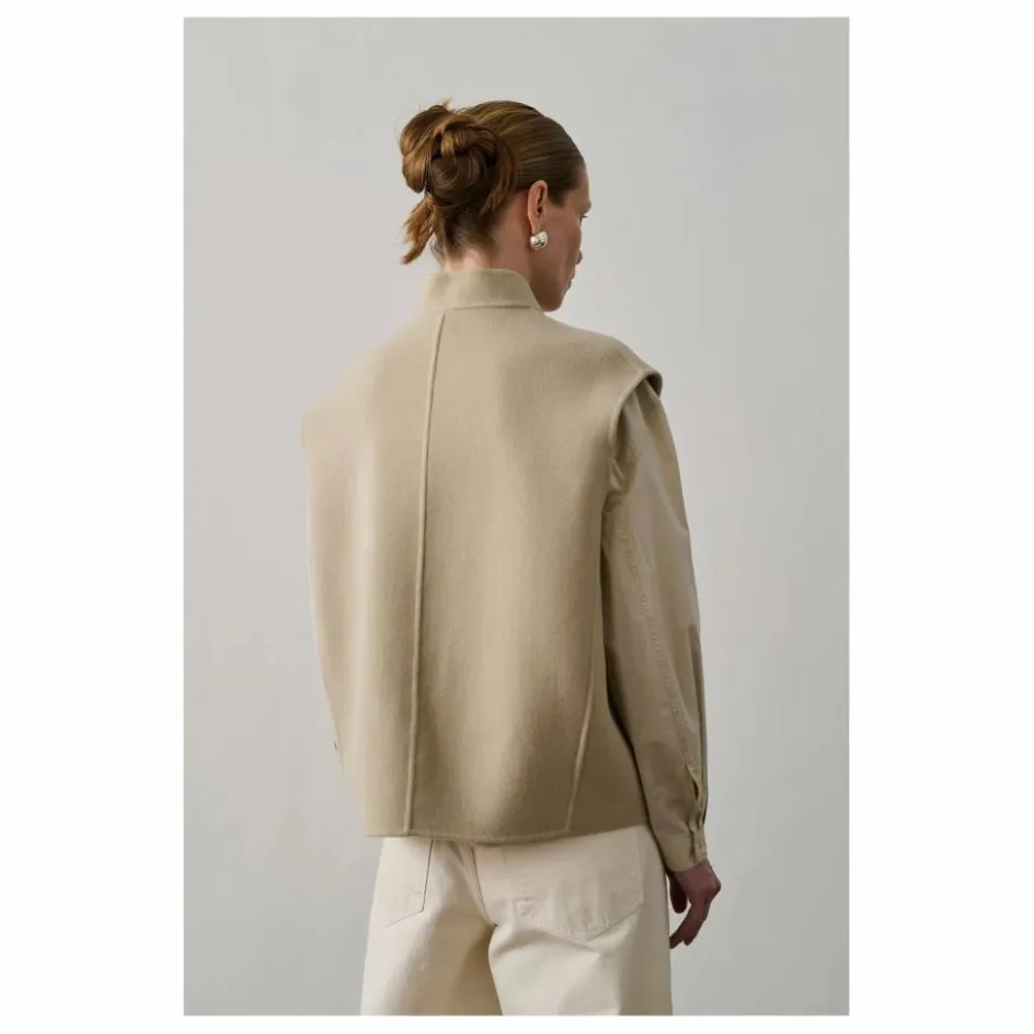 Femme Soeur Vestes, Blousons*Veste Sans Manches Adeline Laine |