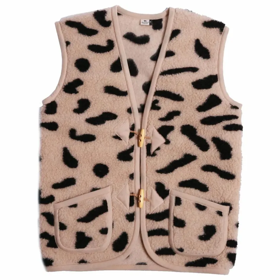 Femme Alwero Vestes, Blousons*Veste Sans Manches Alpen Guépard - Collection Adulte |