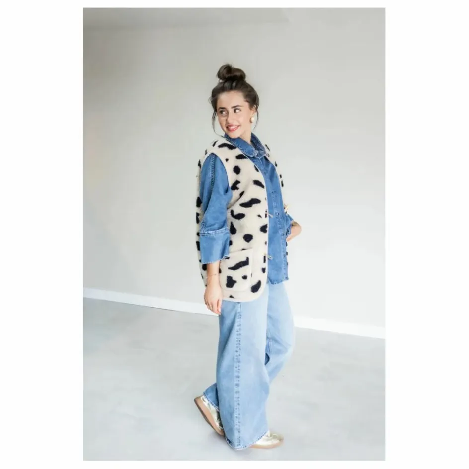 Femme Alwero Vestes, Blousons*Veste Sans Manches Alpen Guépard - Collection Adulte |