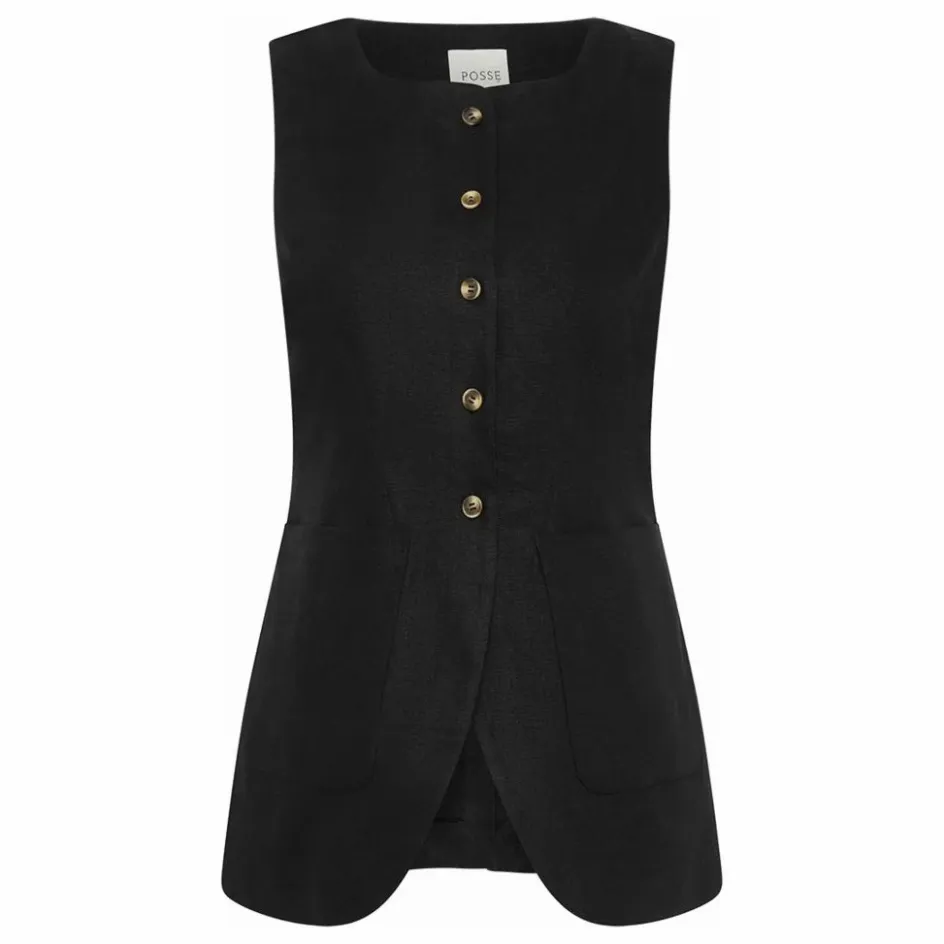 Sale Veste Sans Manches Emma Lin | Femme Vestes, Blousons