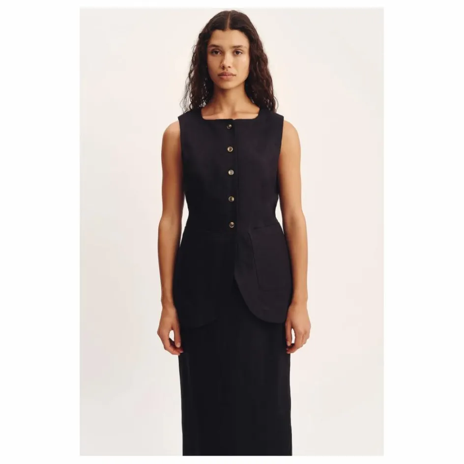 Sale Veste Sans Manches Emma Lin | Femme Vestes, Blousons