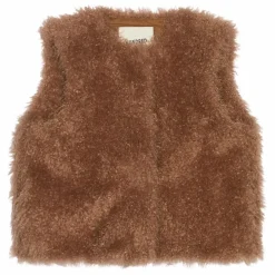 Outlet Hundred Pieces Veste Sans Manches Façon Fourrure Lucky | Taupe