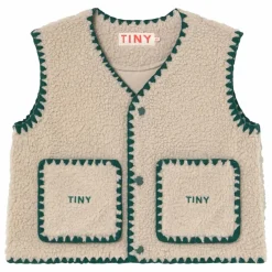Tinycottons Veste Sans Manches Façon Sherpa ||Enfant Manteaux, Blousons|Manteaux, Blousons