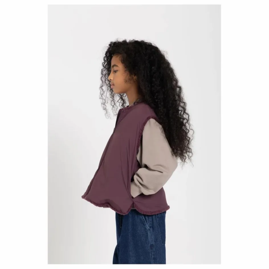 Online Smallable Kid Veste Sans Manches Façon Sherpa Jude | Violet