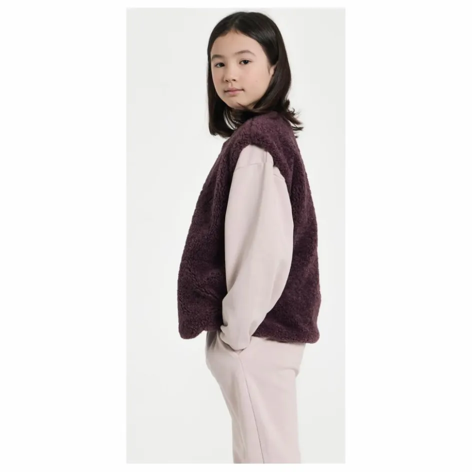 Online Smallable Kid Veste Sans Manches Façon Sherpa Jude | Violet