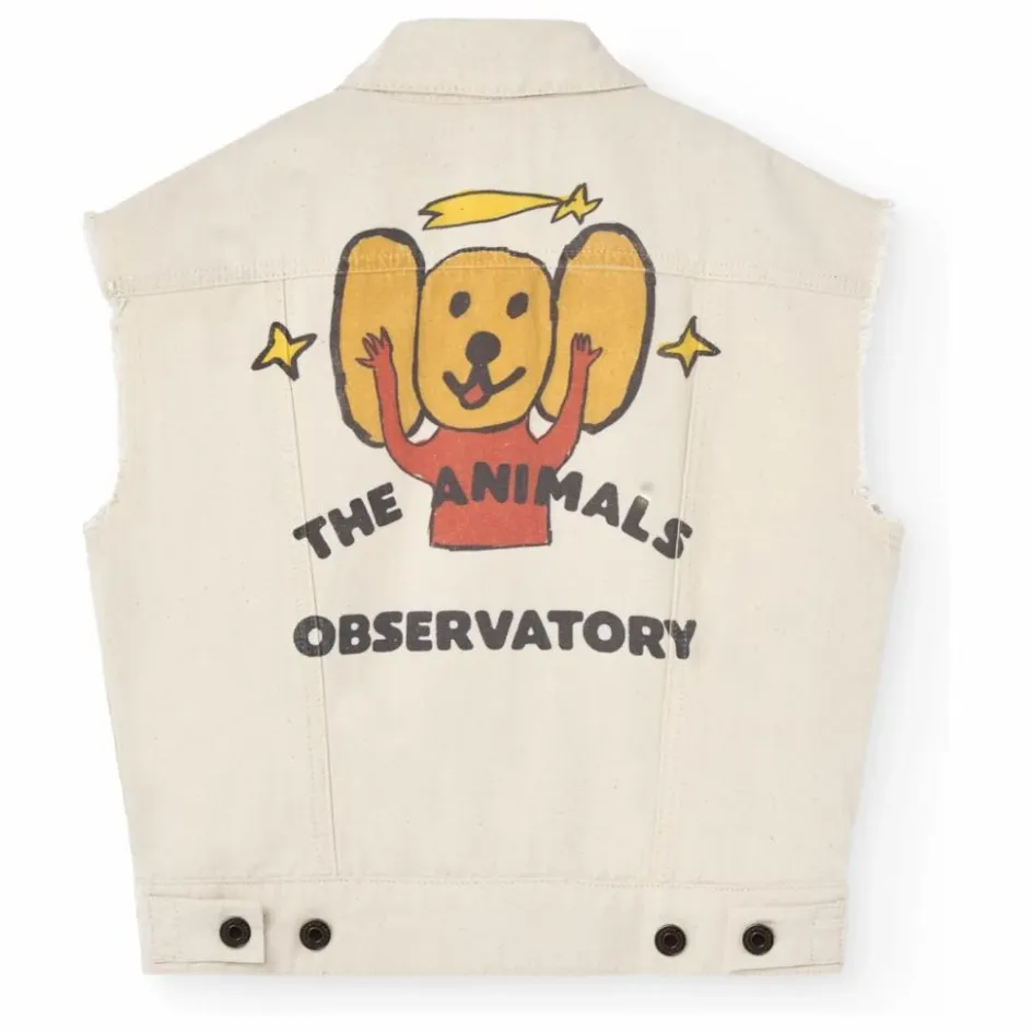New The Animals Observatory Veste Sans Manches Hog | Ecru