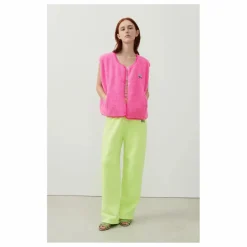 New American Vintage Veste Sans Manches Hoktown | Rose fluo