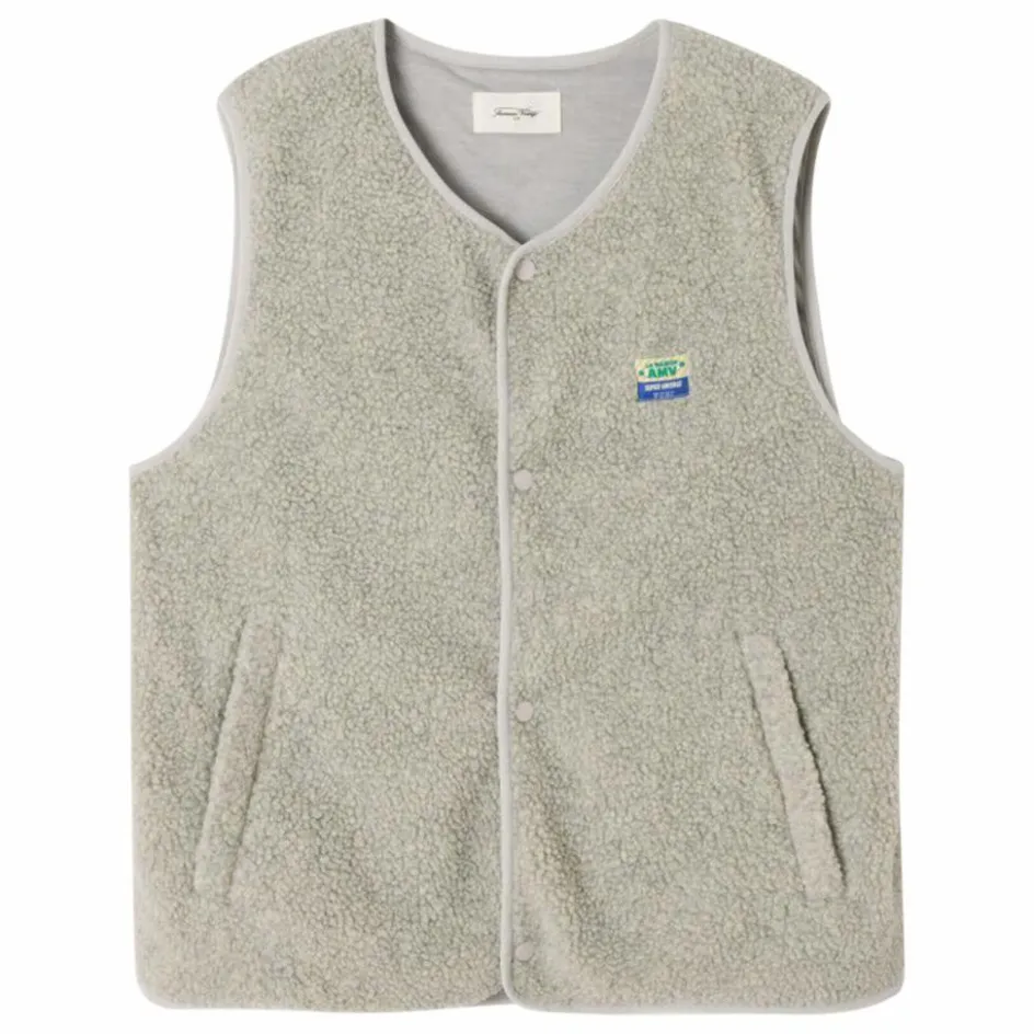American Vintage Veste Sans Manches Hoktown Fibres Recyclées ||Homme Doudounes, Parkas, Vestes