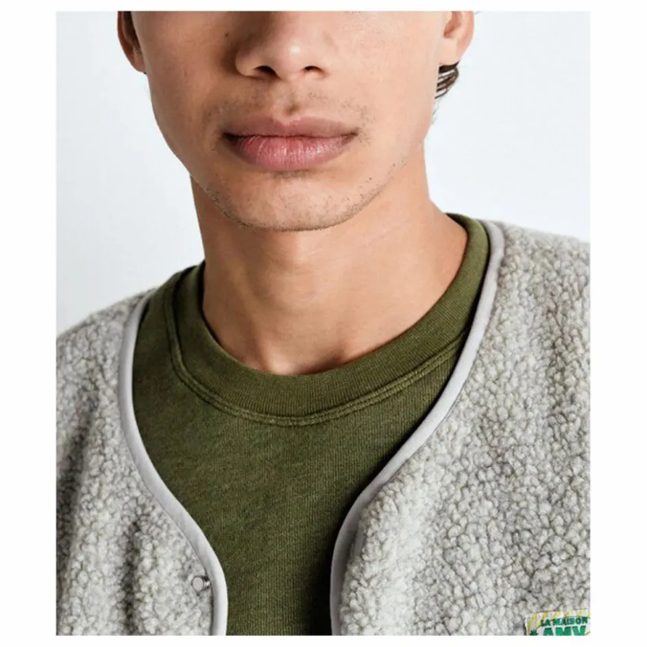 American Vintage Veste Sans Manches Hoktown Fibres Recyclées ||Homme Doudounes, Parkas, Vestes