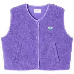 Clearance American Vintage Veste Sans Manches Hoktown Fibres Recyclées | Violet