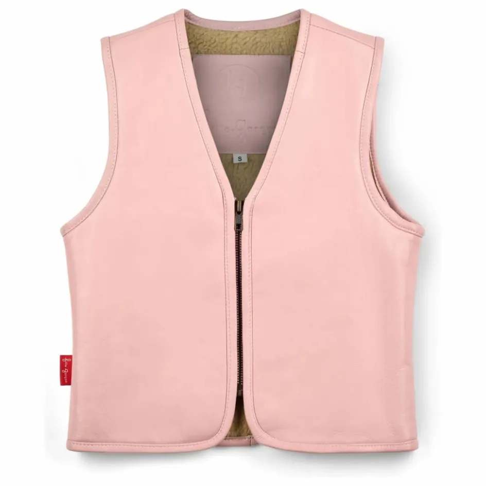 Enfant Fille Garçon Manteaux, Blousons*Veste Sans Manches Hold Ya Horses Cuir Nappa |