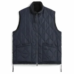 Taion Veste Sans Manches Militaire Réversible Col Montant ||Homme Doudounes, Parkas, Vestes