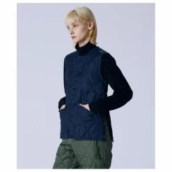 Discount Taion Veste Sans Manches Military Unisexe | Bleu marine