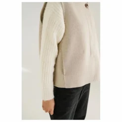 Sacrécoeur Veste Sans Manches Mireia Laine | Beige