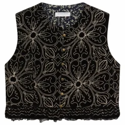 New Veste Sans Manches Night Lilly Marceline Velours | Femme Vestes, Blousons