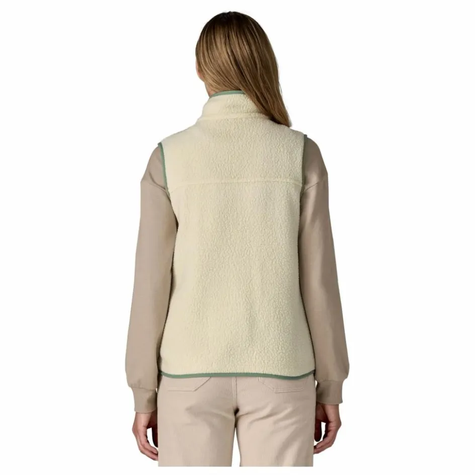 Discount Patagonia Veste Sans Manches Retro Pile Fibres Recyclées | Beige