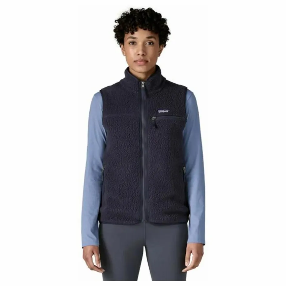 Patagonia Veste Sans Manches Retro Pile Fibres Recyclées ||Femme Vestes, Blousons