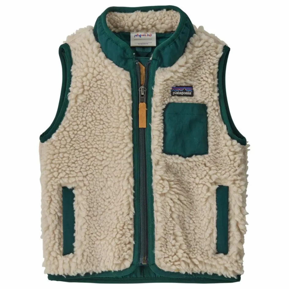 Patagonia Veste Sans Manches Retro-X Fibres Recyclées Bébé ||Enfant Manteaux, Blousons|Manteaux, Blousons
