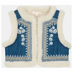 Enfant Louise Misha Manteaux, Blousons*Veste Sans Manches Réversible Façon Fourrure Librana |