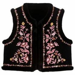 Louise Misha Veste Sans Manches Réversible Renée Velours - Collection Femme ||Femme Vestes, Blousons