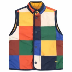 New Bobo Choses Veste Sans Manches Réversible Fibres Recyclées | Jaune